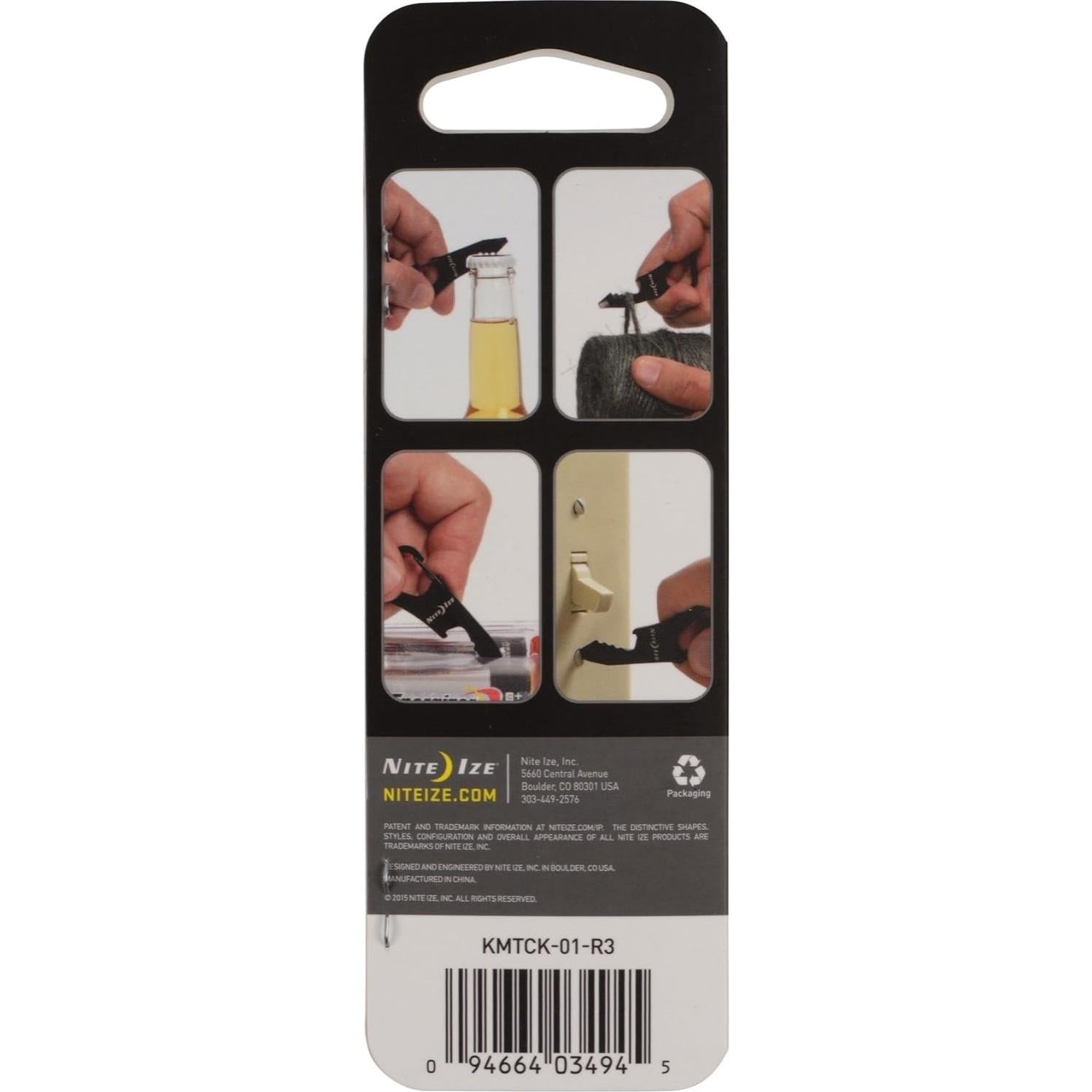 Herramienta Multi Nite Ize DoohicKey ClipKey Acero Inoxidable