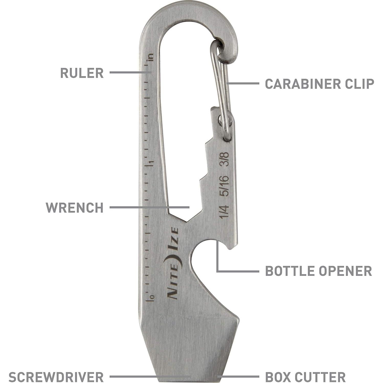Multi-Herramienta de Llave Nite Ize DoohicKey 2 Piezas