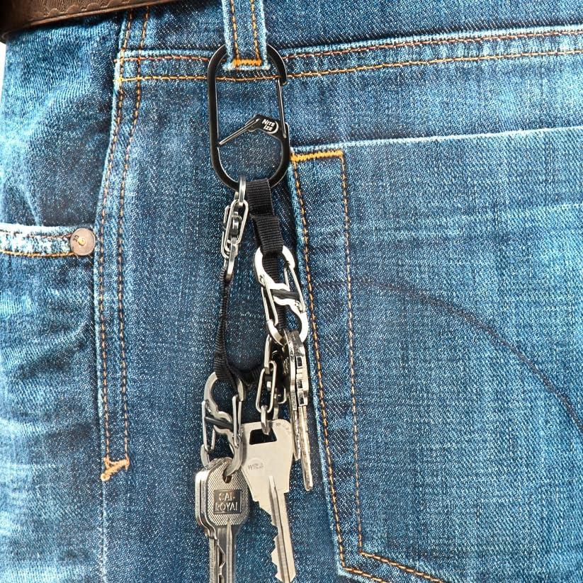 Organizador de Llaves Nite Ize Mini GearLine - 4 S-Biner