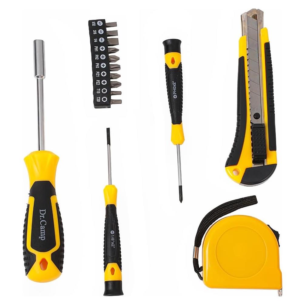 Kit de Herramientas Multiusos Dr. Camp 13 Piezas Ergonómico