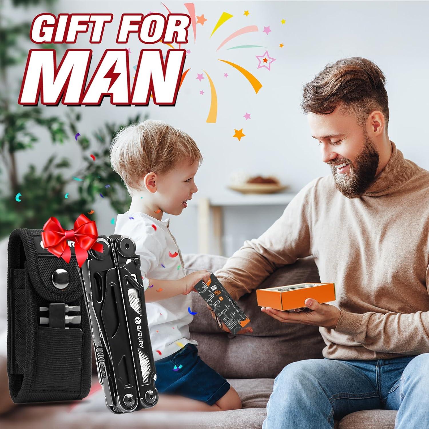 Multiherramienta BIBURY Pro 31 en 1 Acero Inoxidable Plegable