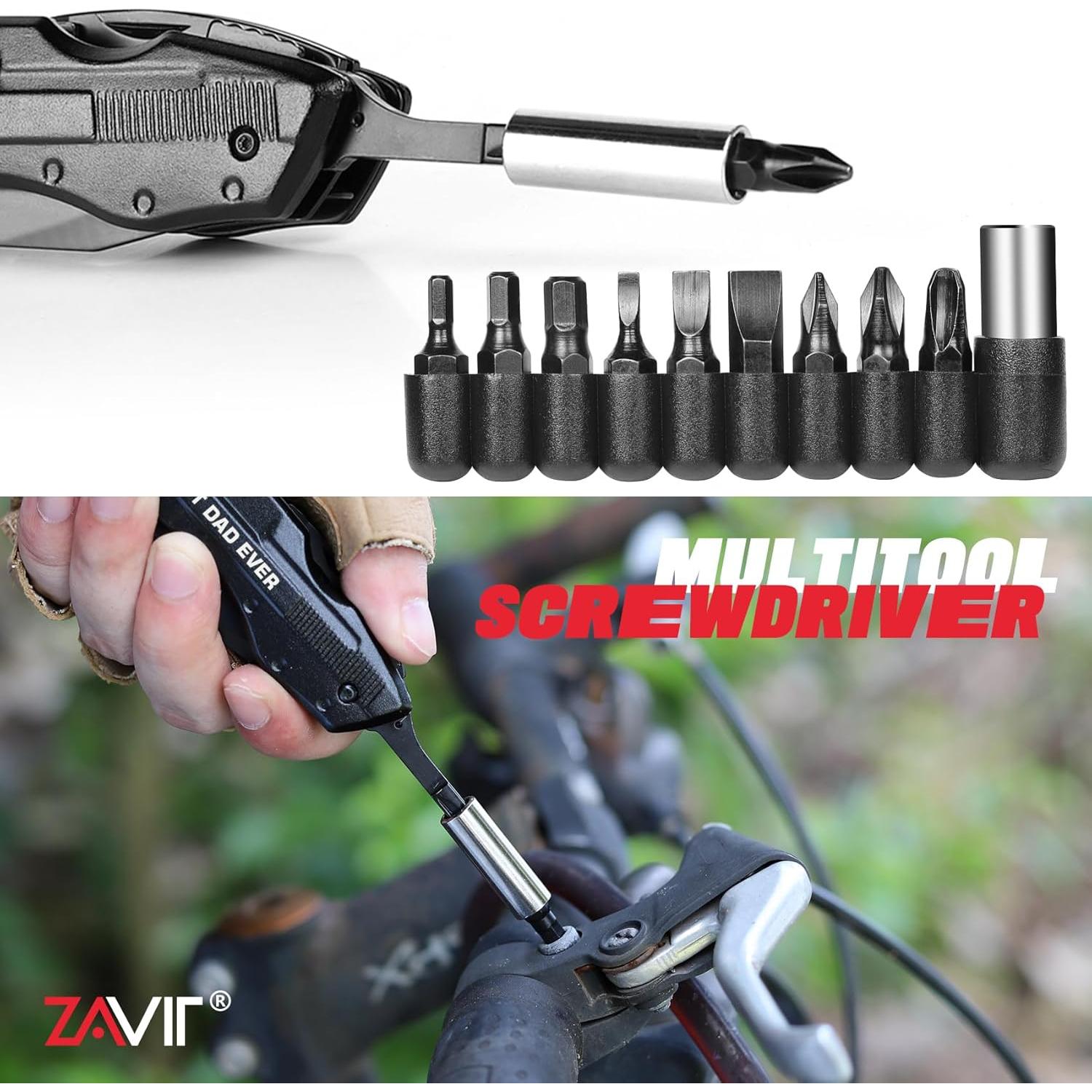 Cuchillo Multiherramienta ZAVIT 20 en 1 para Papá - Regalo Único