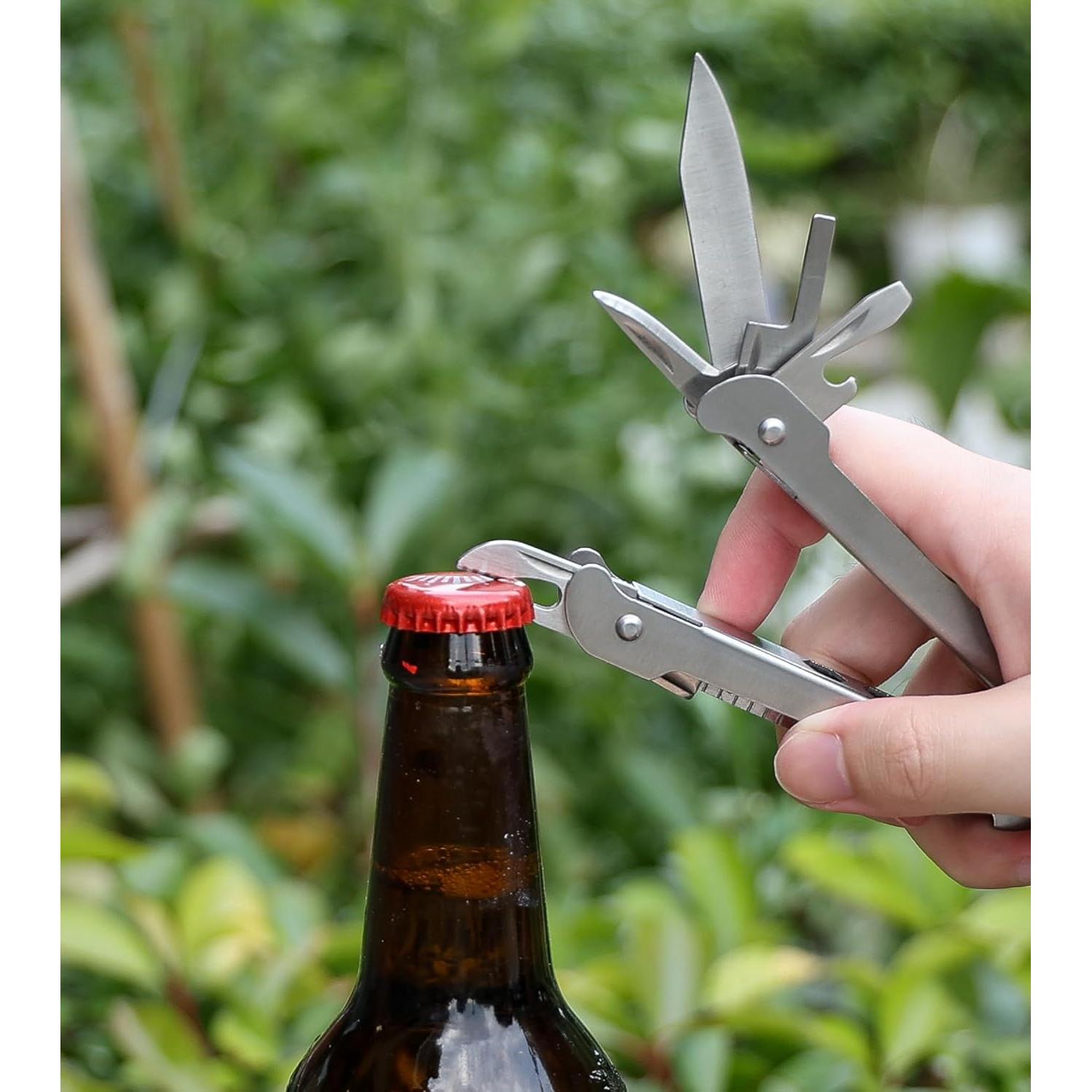 Multi-Herramienta DOWELL 21-en-1, Alicates de Punta de Aguja