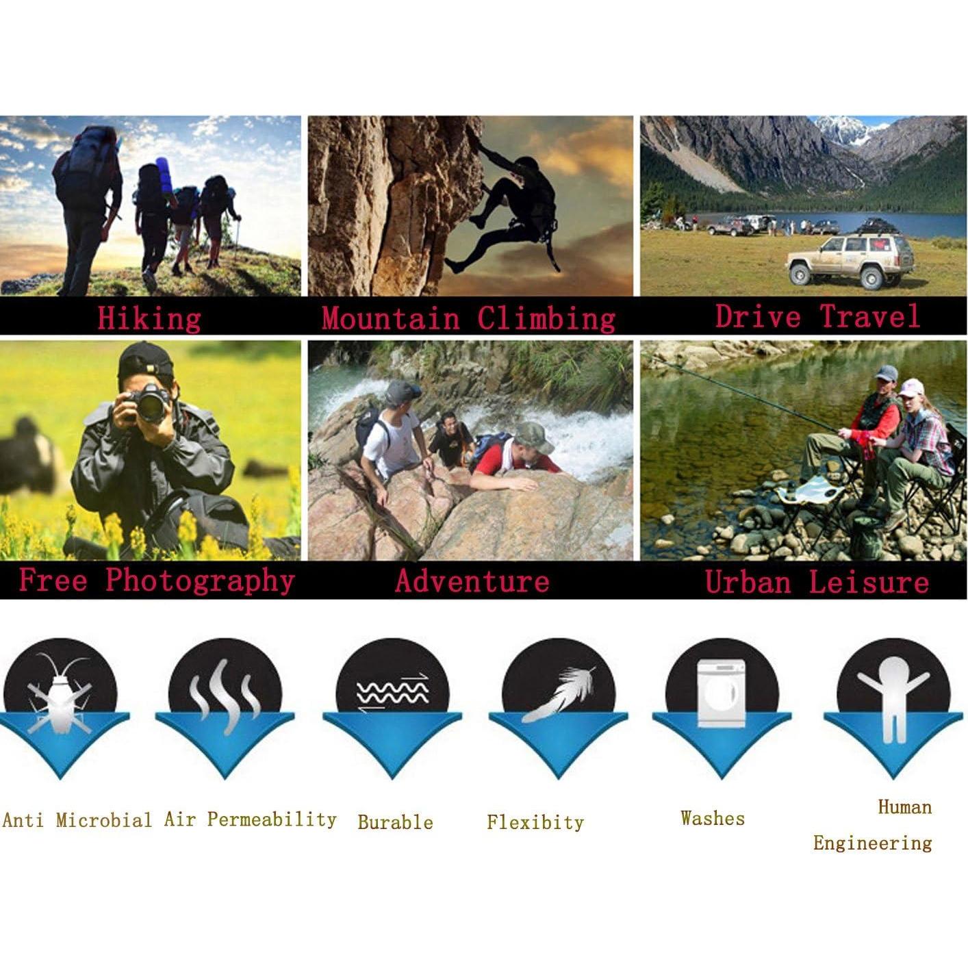 Chaleco de Pesca Flygo para Hombre con 16 Bolsillos Verde Militar