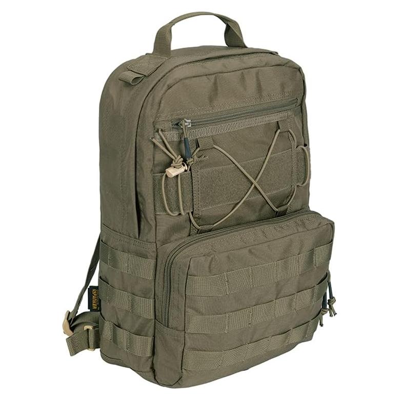 Mochila de Hidratación EXCELENTE ELITE SPANKER 3L Verde Ranger