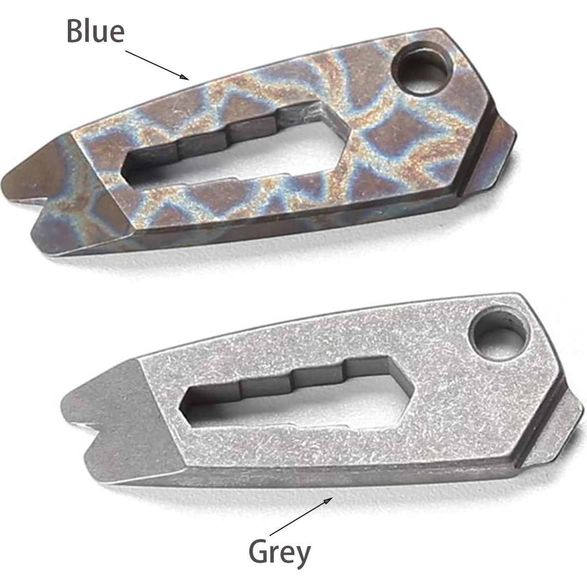 Herramienta de bolsillo Fanycs de titanio multifuncional EDC