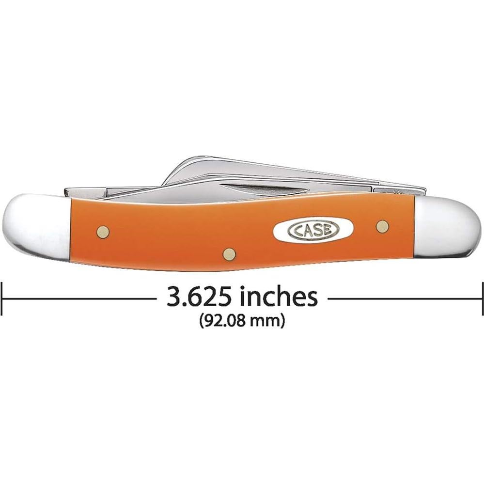 Cuchillo de bolsillo Case Stockman Mediano Naranja 9.21 cm