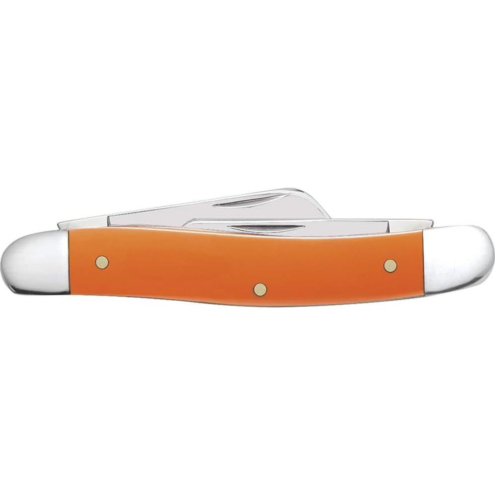Cuchillo de bolsillo Case Stockman Mediano Naranja 9.21 cm