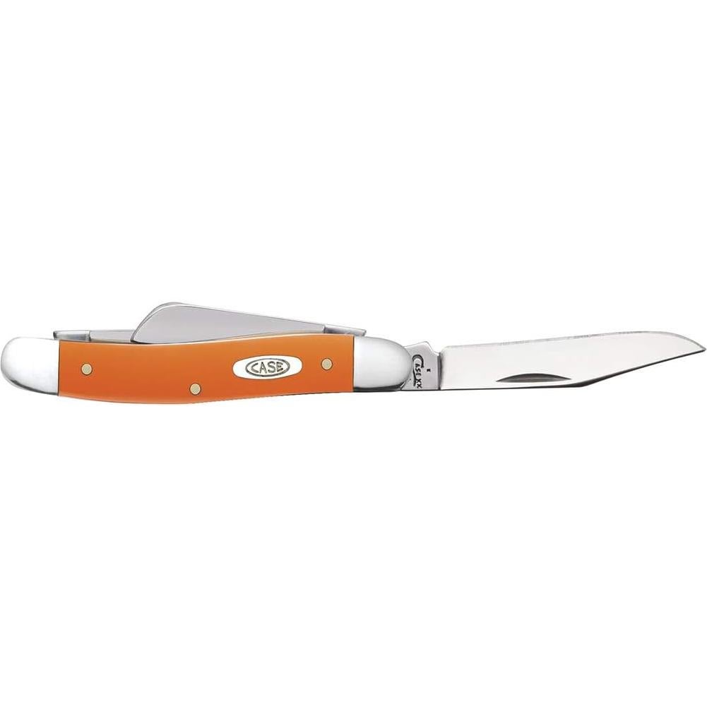 Cuchillo de bolsillo Case Stockman Mediano Naranja 9.21 cm