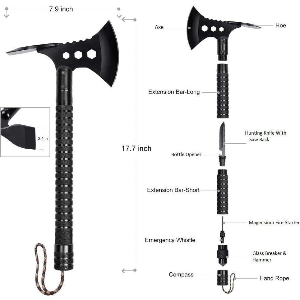 Hacha de Supervivencia Plegable Snake Eye Tactical 44.5 cm