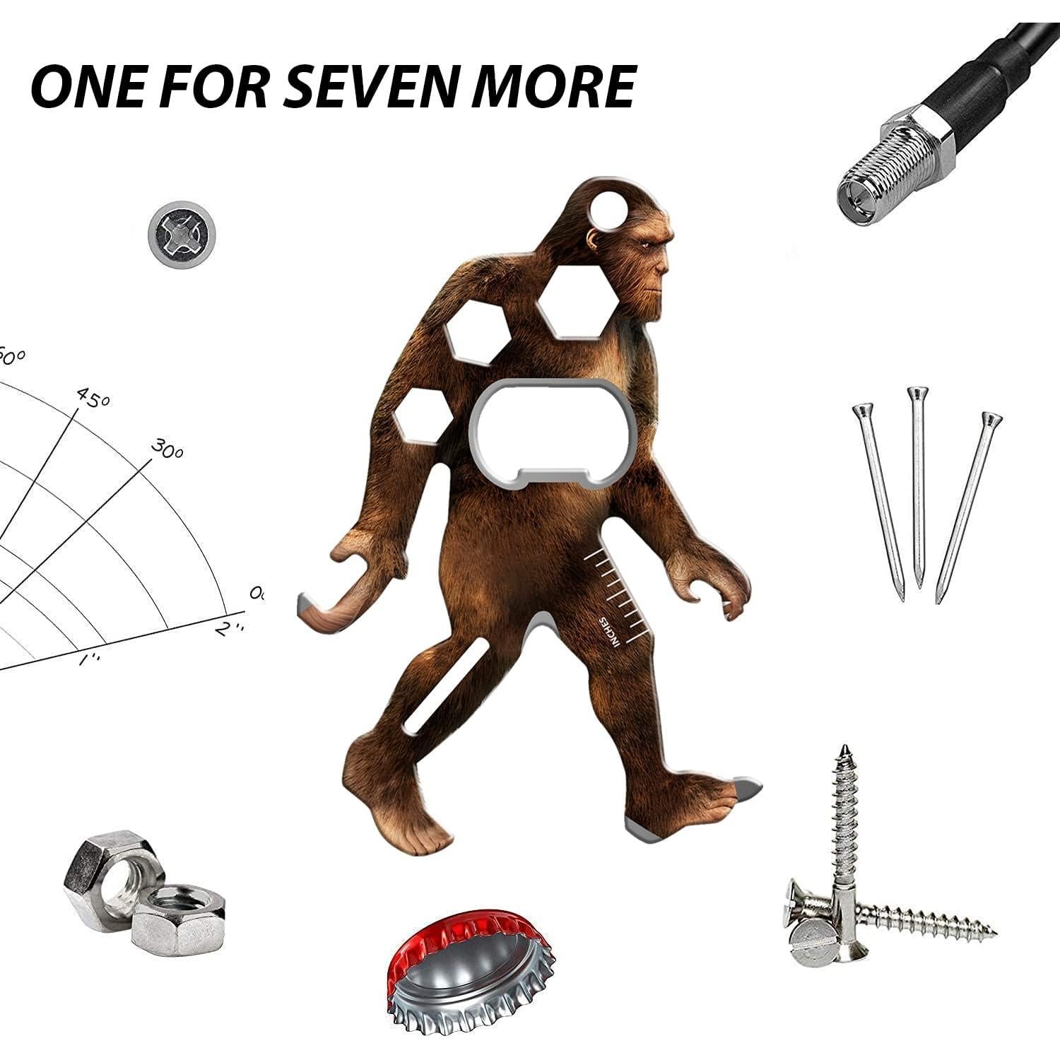 Paquete de 2 Herramientas Multiusos Sasquatch Acero Inoxidable