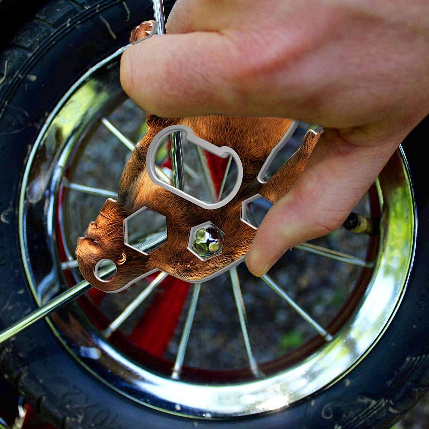 Paquete de 2 Herramientas Multiusos Sasquatch Acero Inoxidable