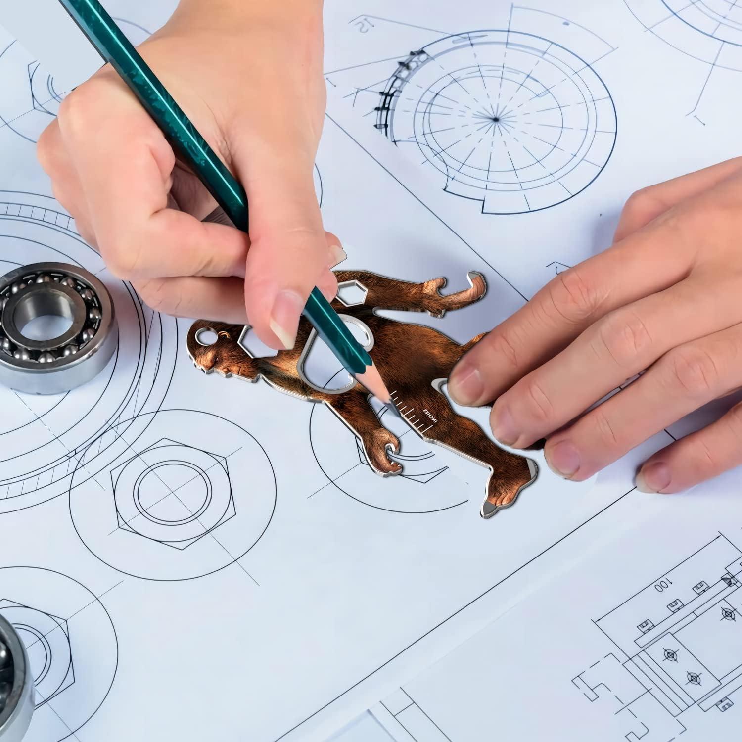 Paquete de 2 Herramientas Multiusos Sasquatch Acero Inoxidable