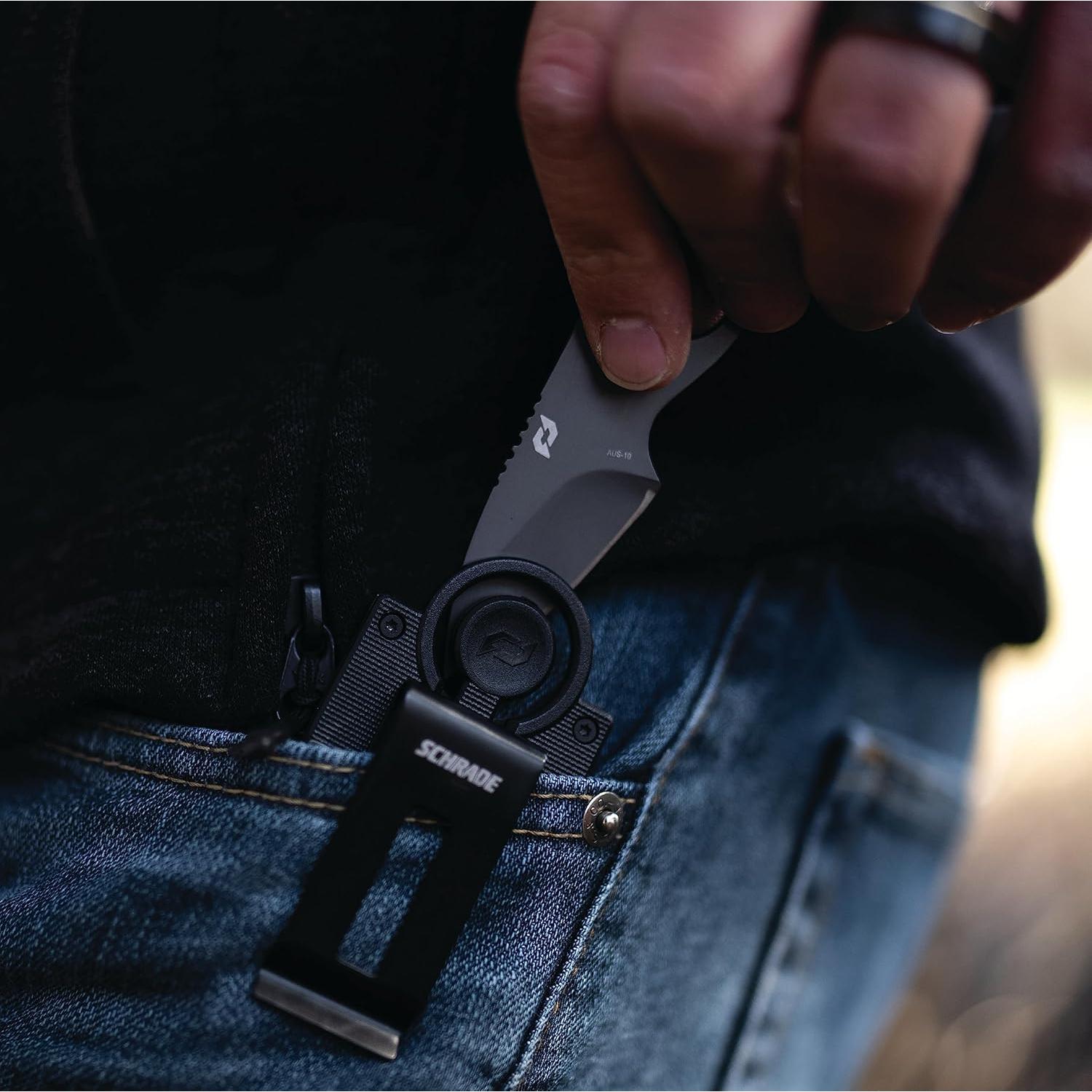 Cuchilla Fija Schrade Spare Change SCHCC1 - Multicolor