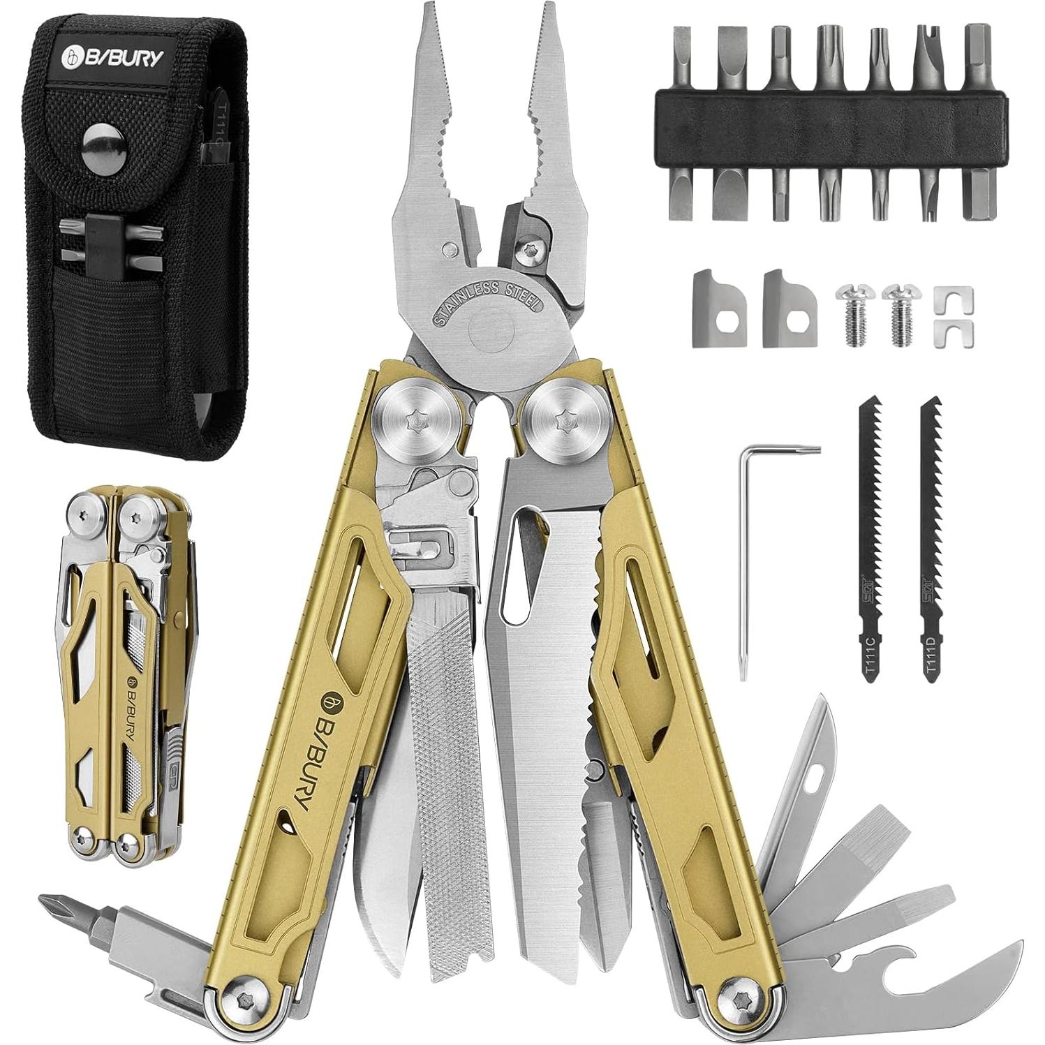 Multiherramienta BIBURY Pro BI2045 31 en 1 con Funda