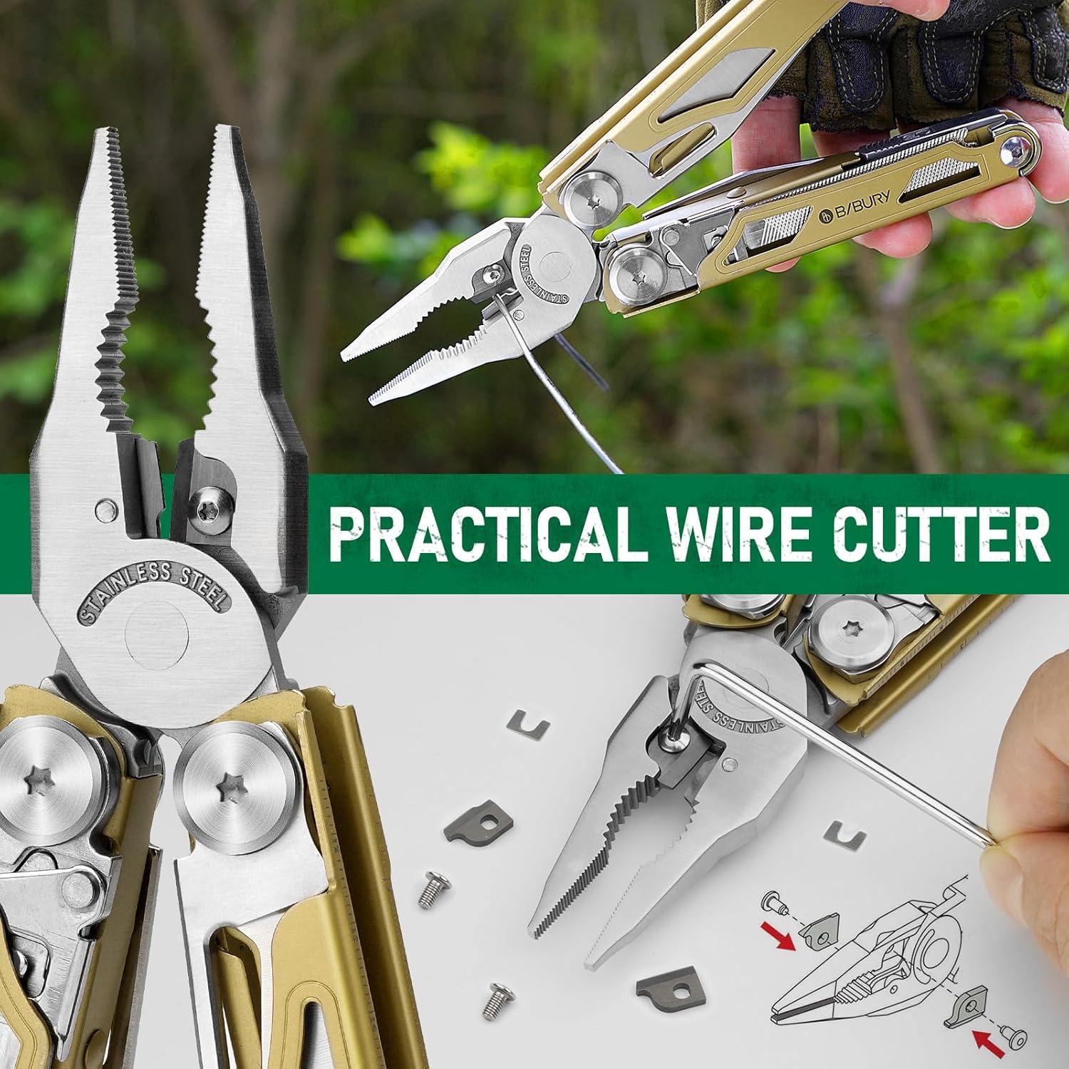 Multiherramienta BIBURY Pro BI2045 31 en 1 con Funda