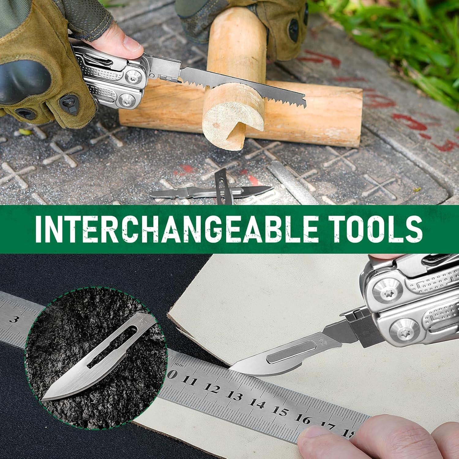 Multiherramienta BIBURY Pro BI2045/BI2049 con Pinzas y Accesorios