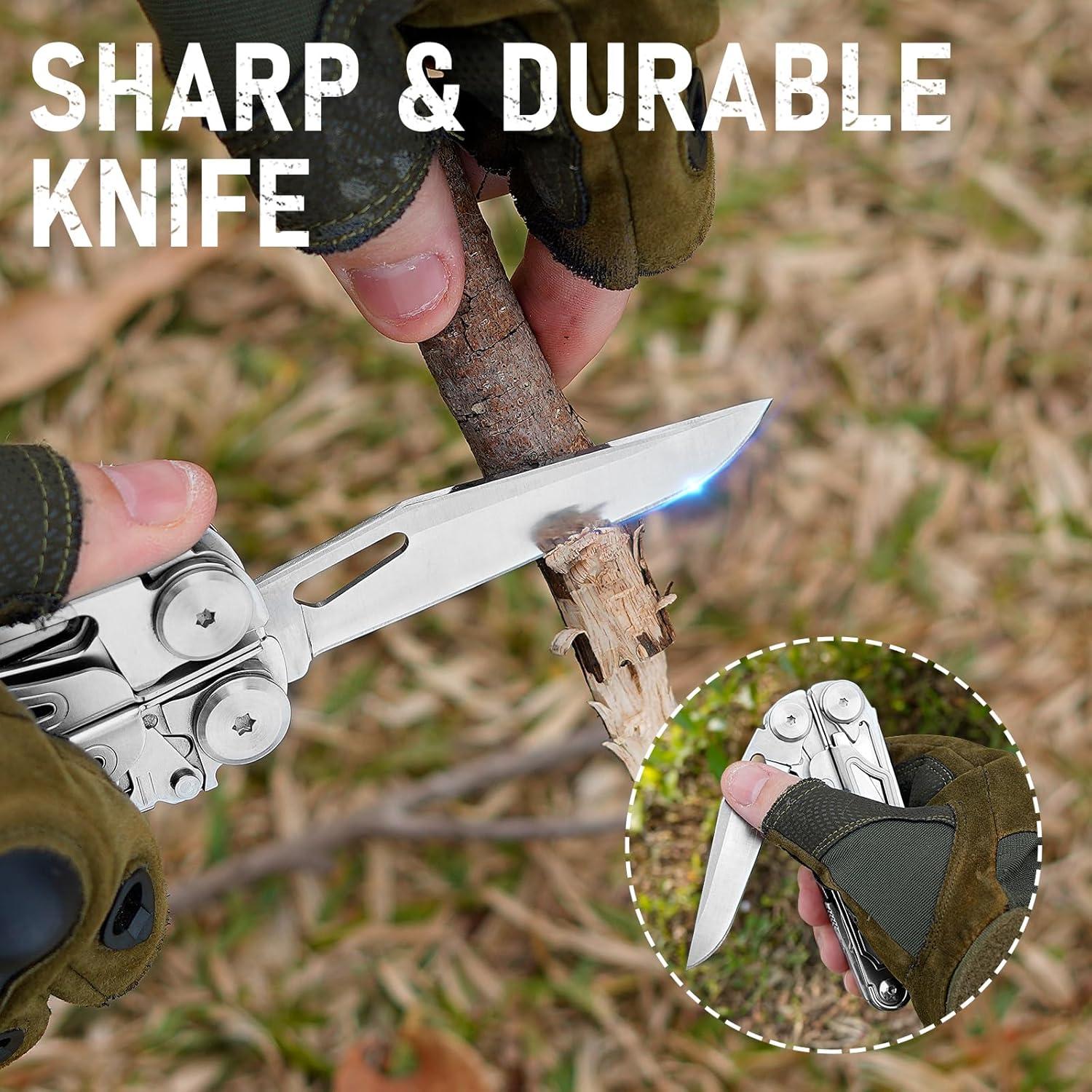 Multiherramienta Plegable BIBURY Pro BI2045 31 en 1 Negra