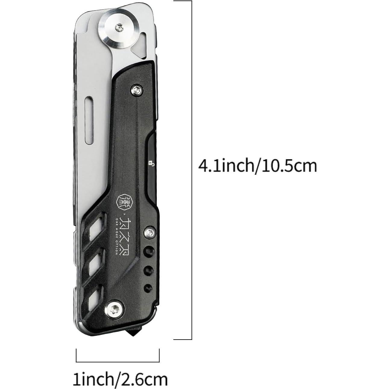 Multiherramienta 9-en-1 Wetactics con Tijeras y Rompedor de Cristales