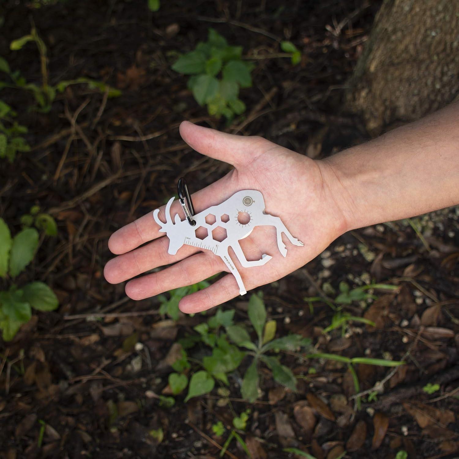 Herramienta Multiusos UST Antílope Acero Inoxidable 8.38cm