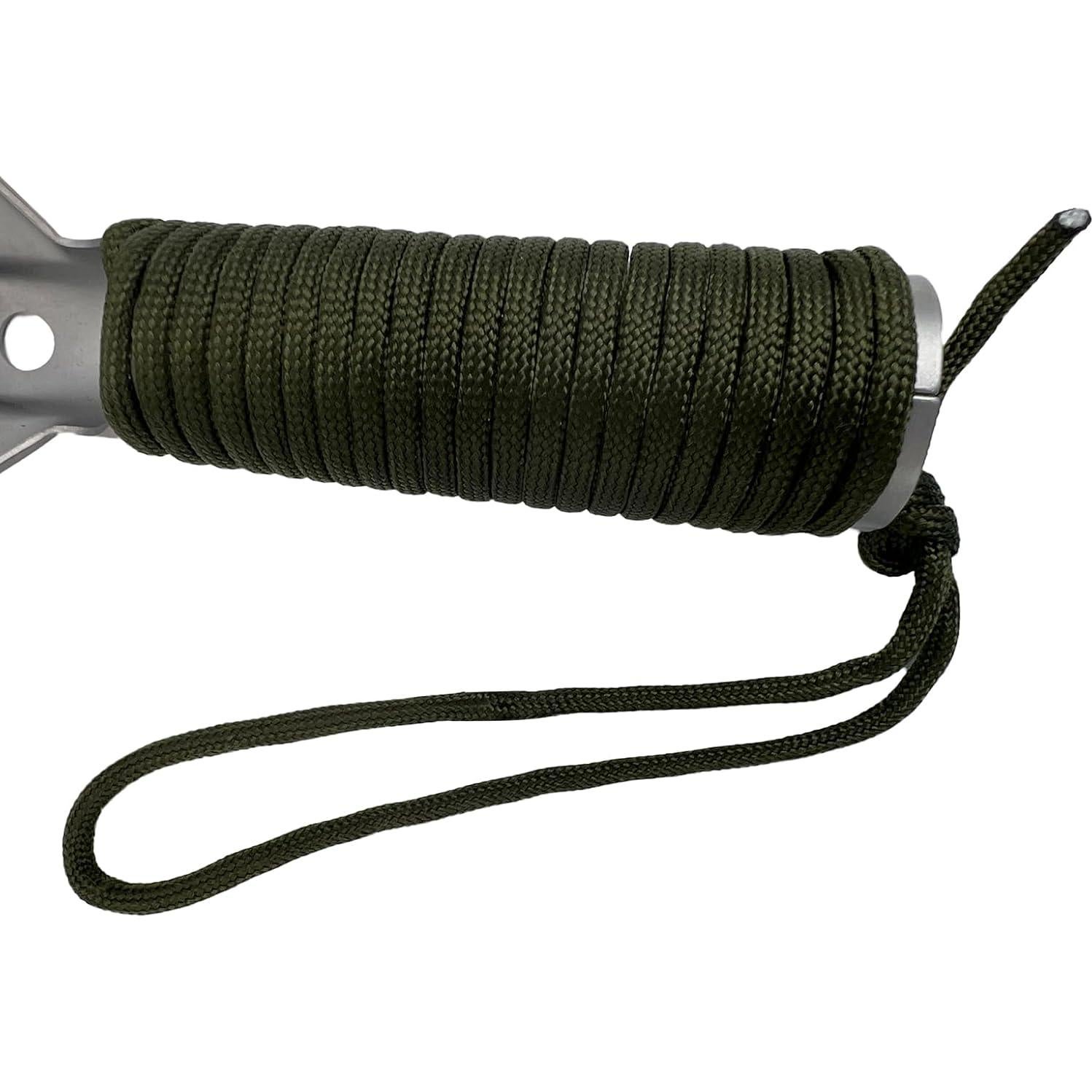 Small Camping Shovel, 9 in 1 Mini Hand Shovel, Portable Backpacking Trowel, Ultralight Compact Multitool for Camping, Gardening, Outdoor Survival, Silver