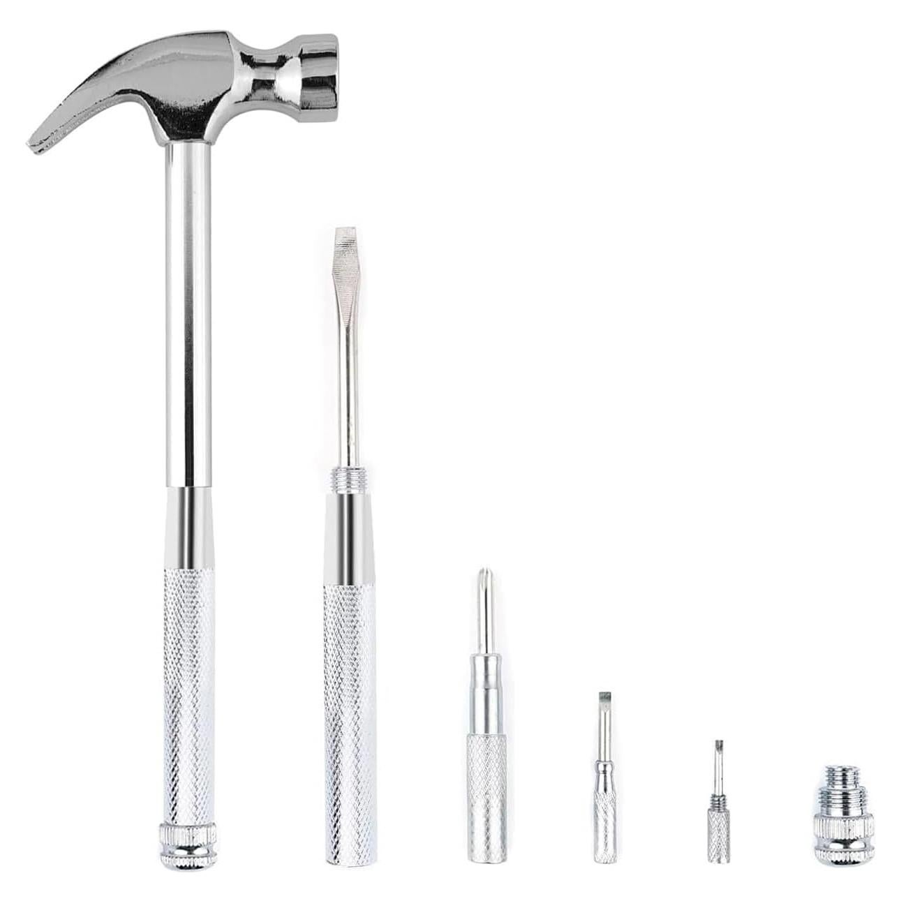 Martillo multifuncional 6 en 1 YOUMI de acero al carbono