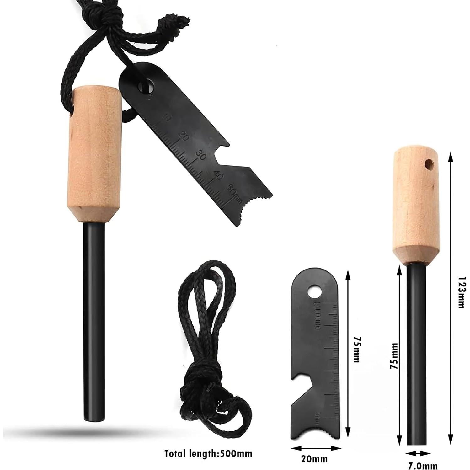 Kit de Encendido de Fuego Miyake 4 Varillas Ferro 5/16"