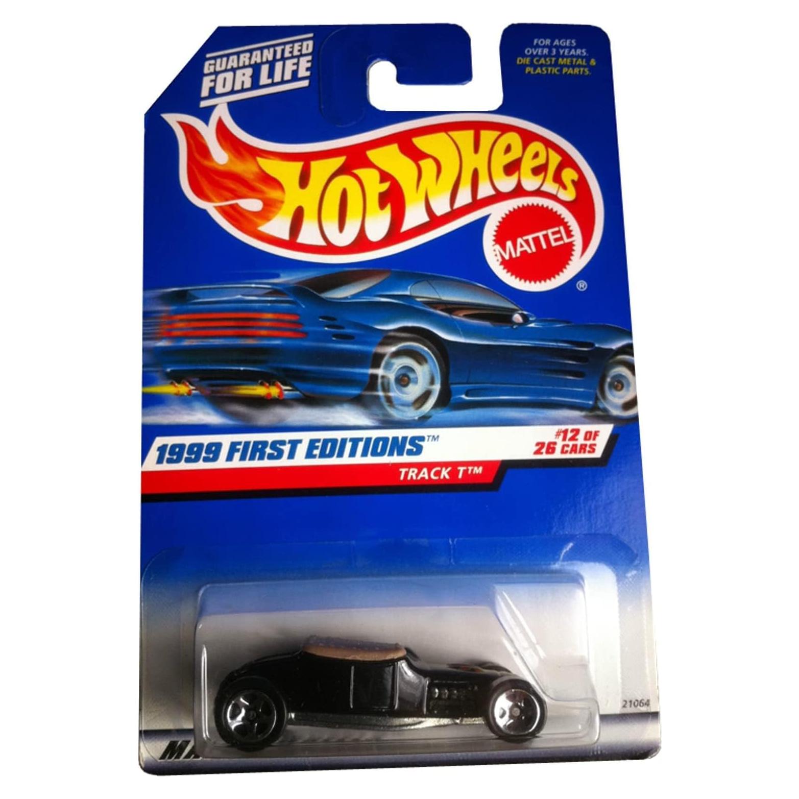 Hot Wheels 1999 Primeras Ediciones Pista T Negro 1:64