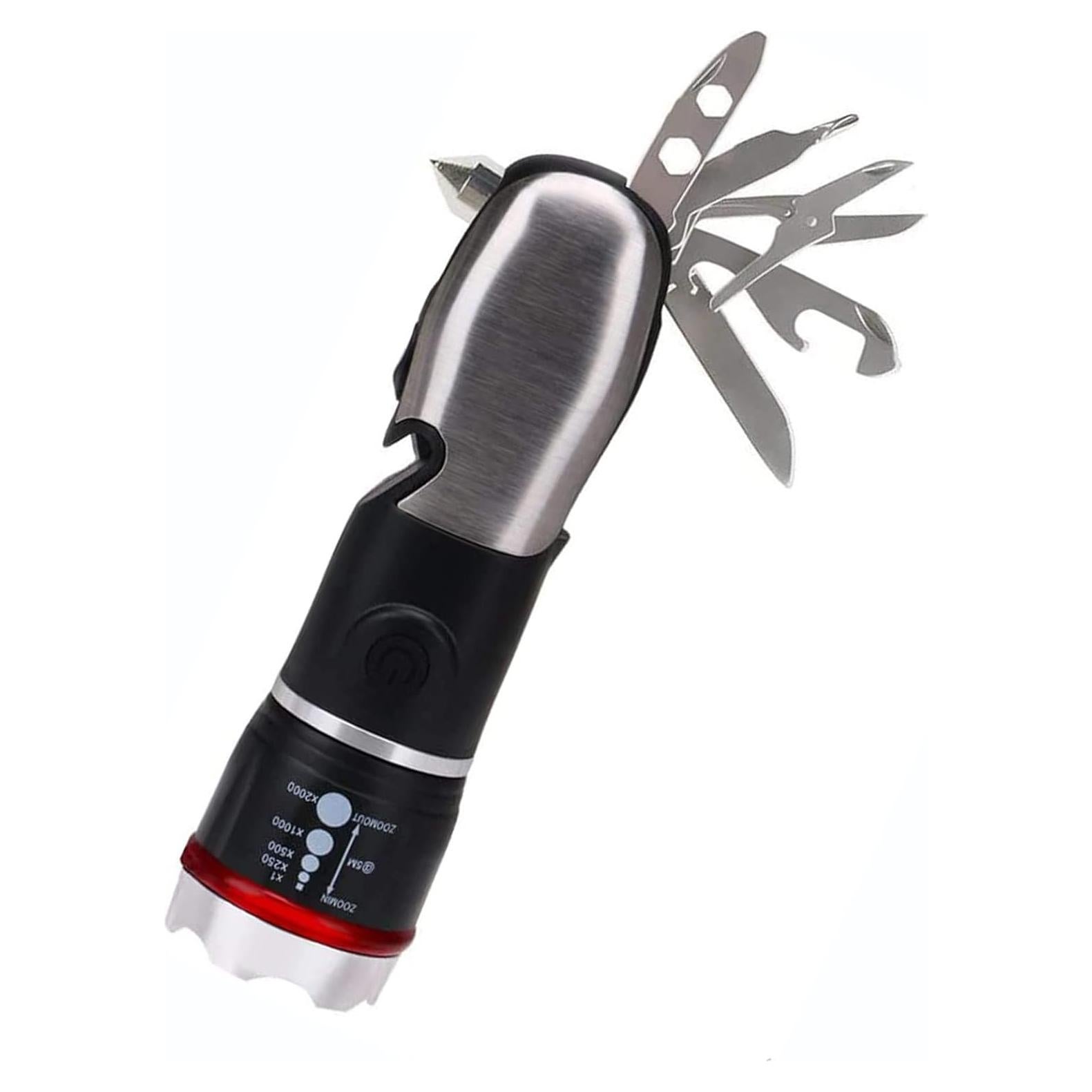 Linterna LED Multiherramienta GaiGaiMall 7 en 1 para Emergencias