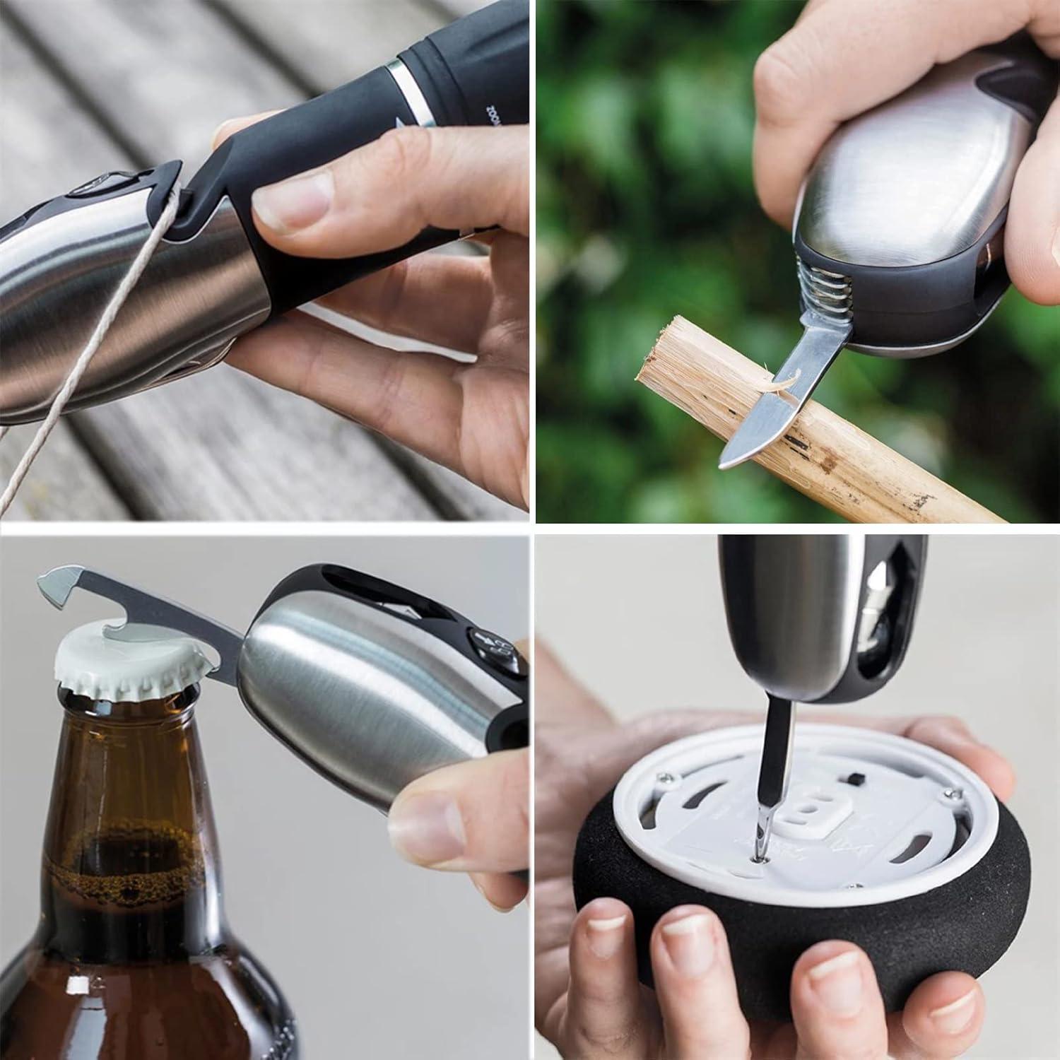 Linterna LED Multiherramienta GaiGaiMall 7 en 1 para Emergencias