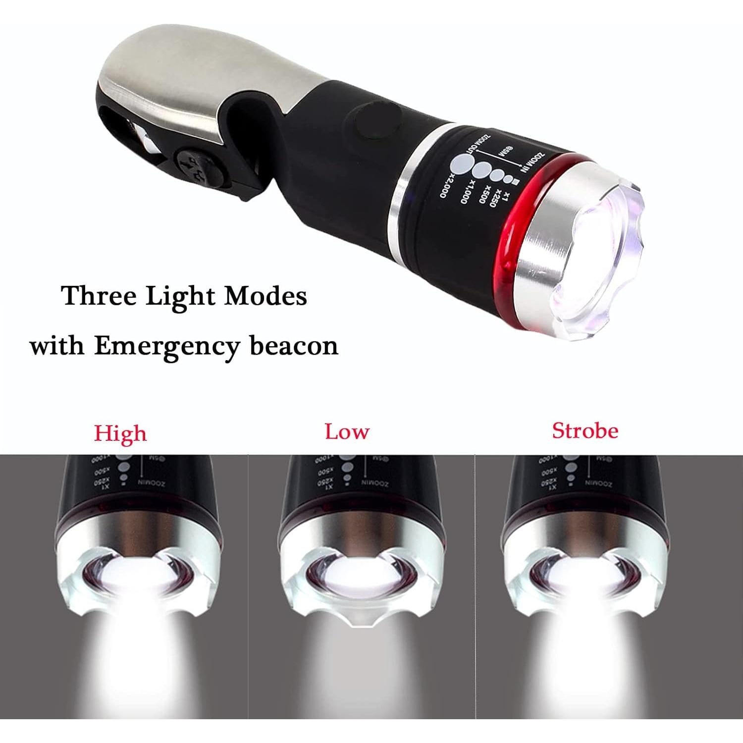 Linterna LED Multiherramienta GaiGaiMall 7 en 1 para Emergencias