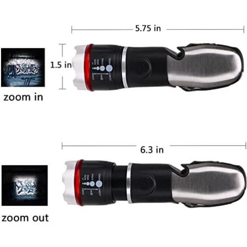 Linterna LED Multiherramienta GaiGaiMall 7 en 1 para Emergencias