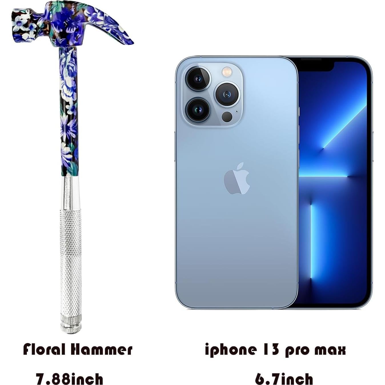 Martillo Floral Multifuncional 6 en 1 LASUND Púrpura