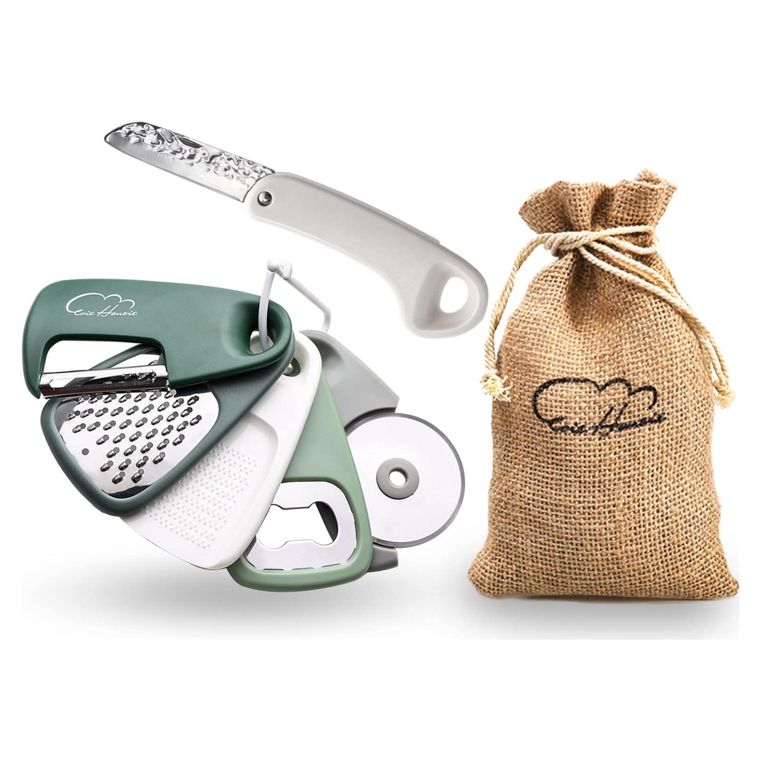 Juego de Utensilios de Cocina 6 Piezas Esie Houzie Verde