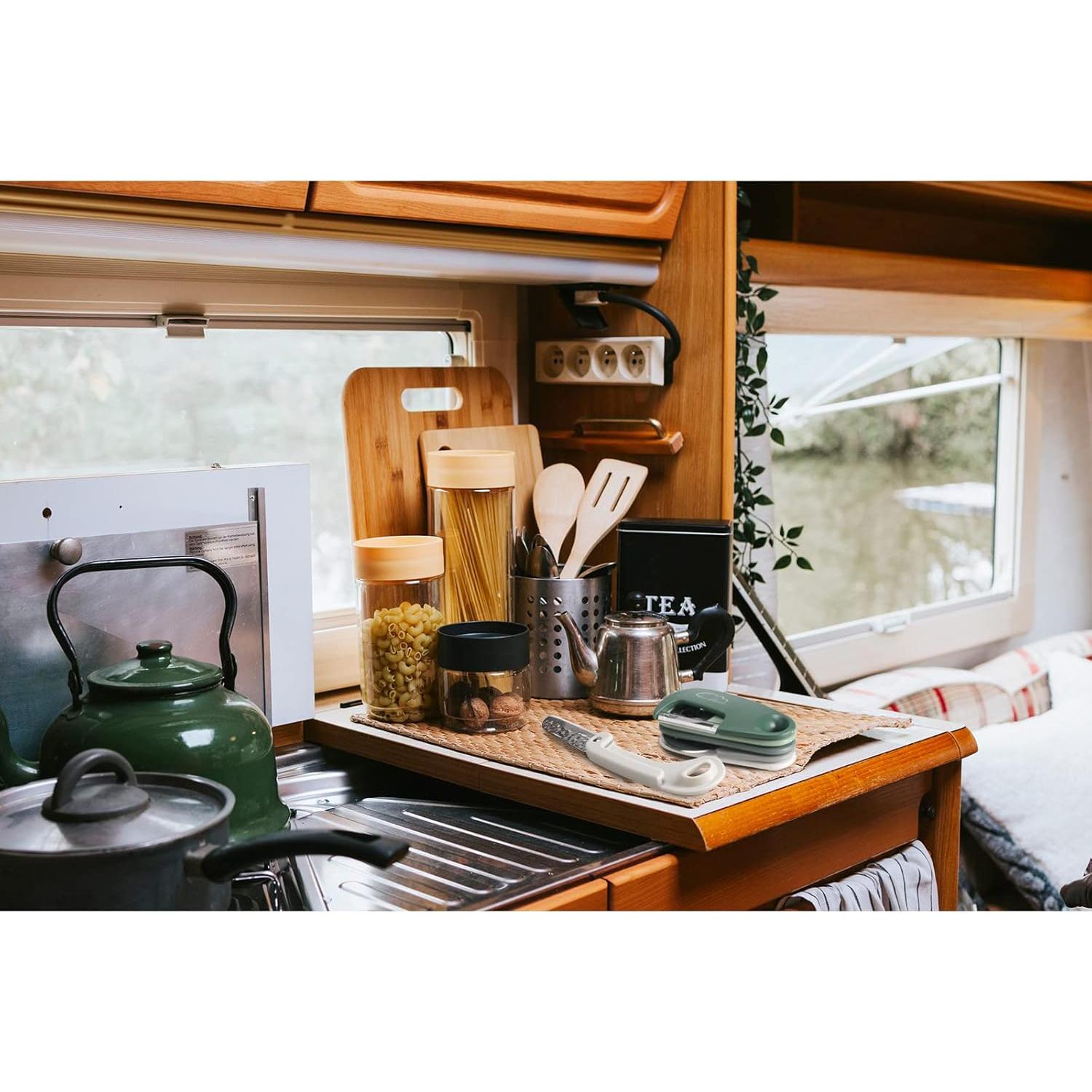 Juego de Utensilios de Cocina 6 Piezas Esie Houzie Verde