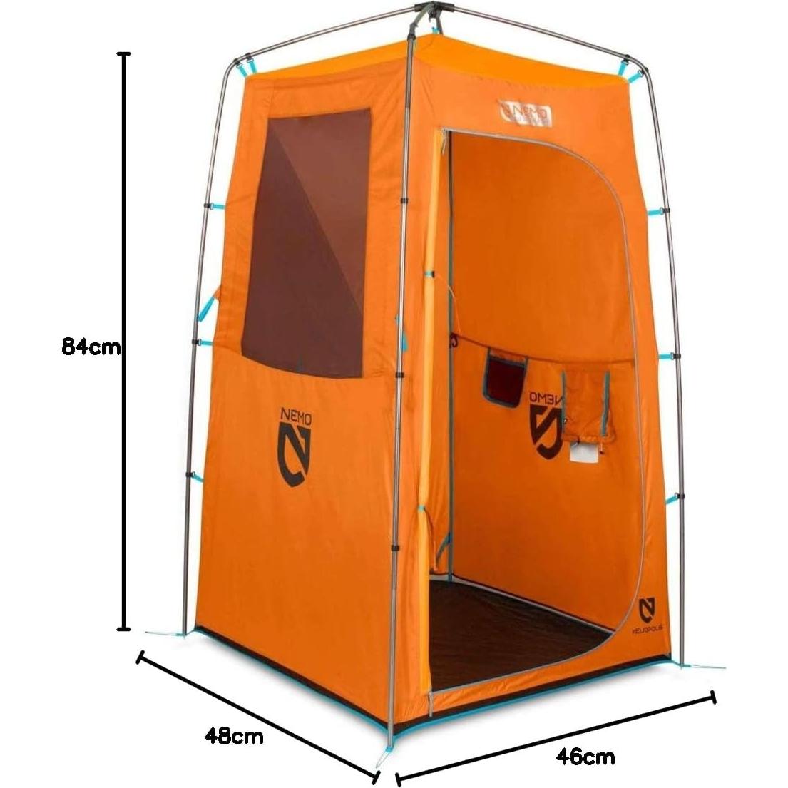 NEMO Equipment Heliopolis Privacy Shelter & Shower Tent - One Size - Monarch