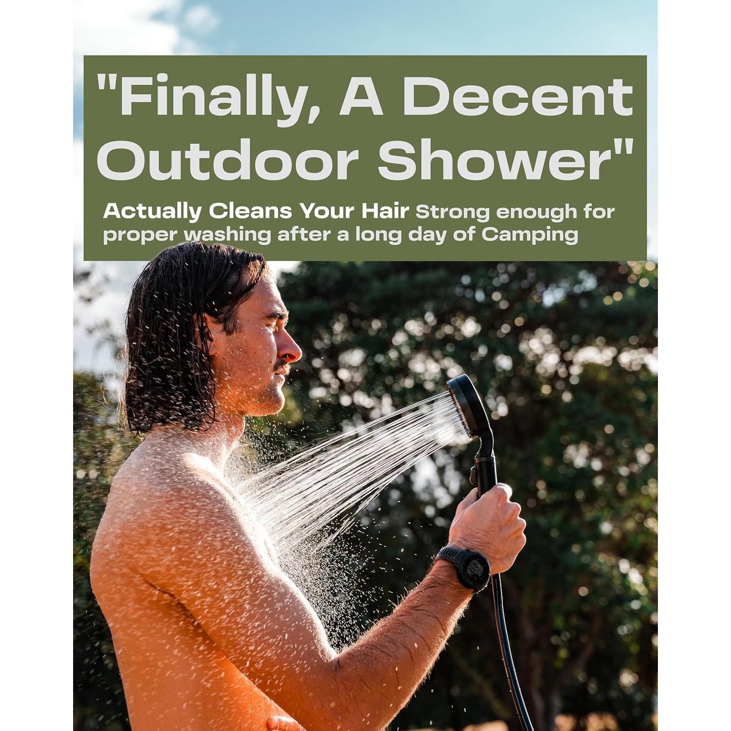 Bomba de Ducha Camping Compass & Creek - Portátil 14.8L