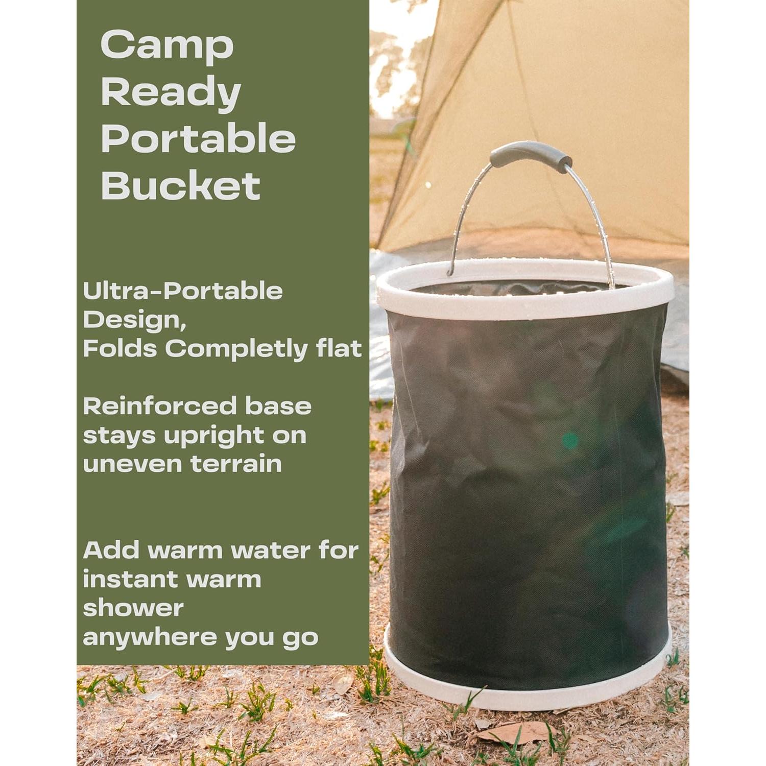Bomba de Ducha Camping Compass & Creek - Portátil 14.8L