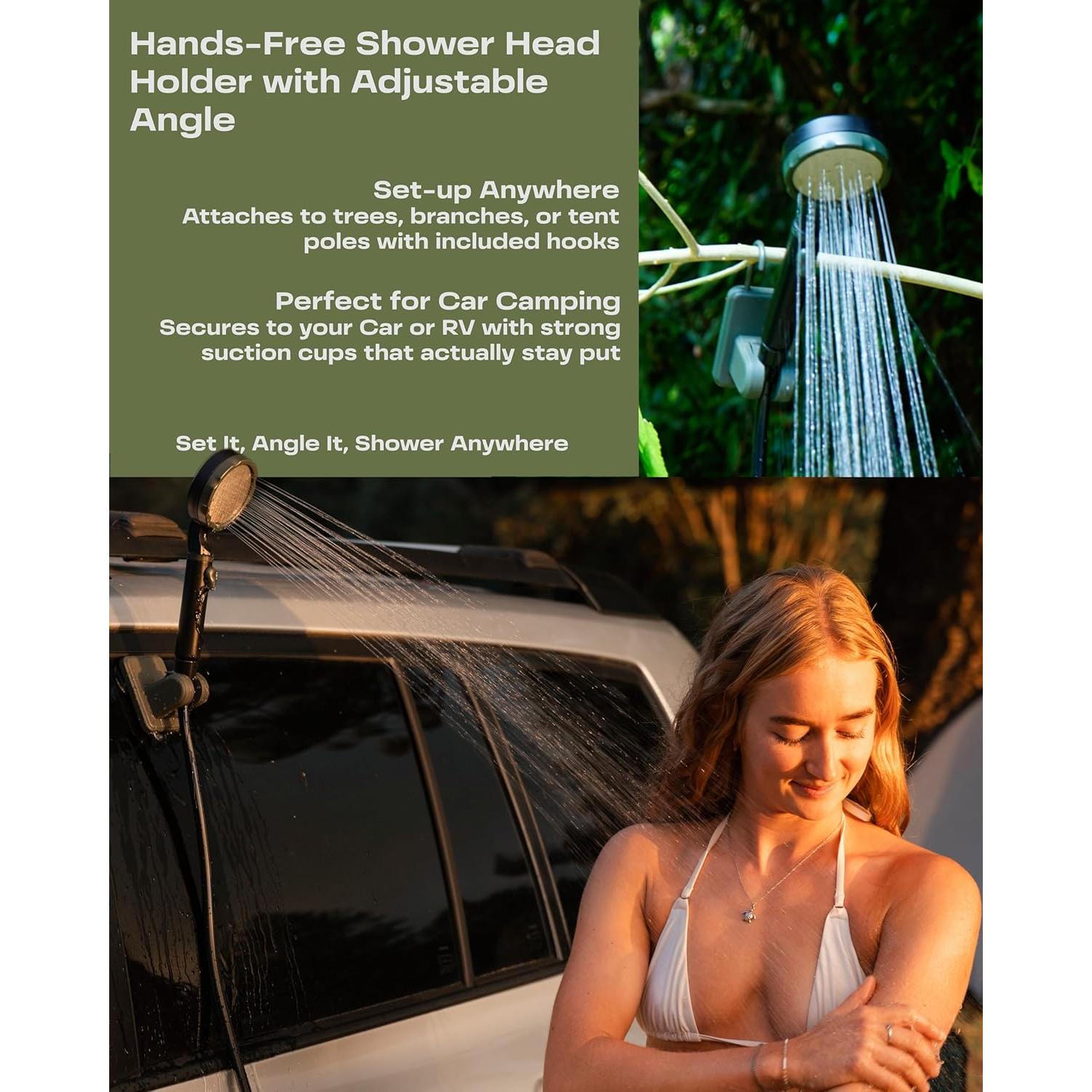 Bomba de Ducha Camping Compass & Creek - Portátil 14.8L