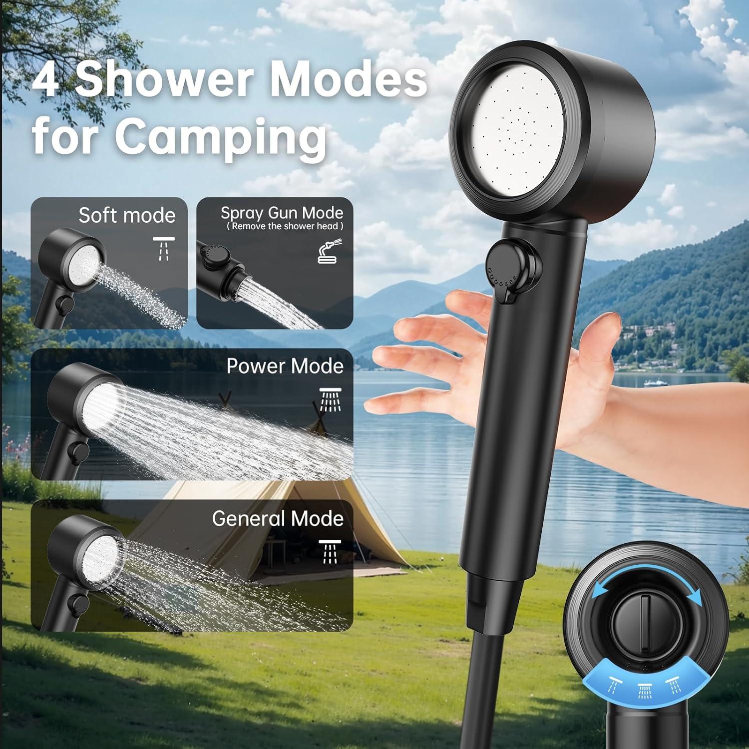 Ducha Portátil IGRL L1 10L/min Batería 7800mAh IPX8