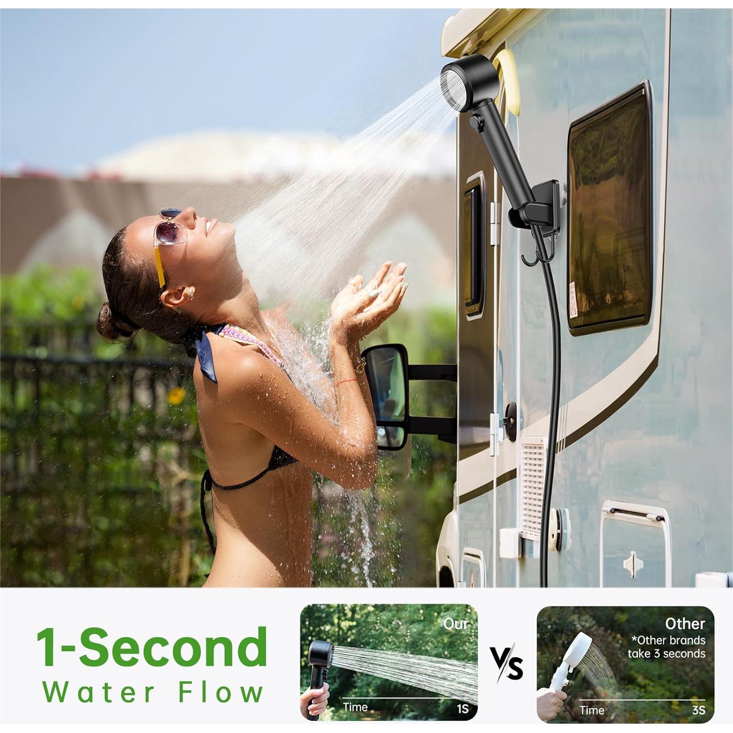 Ducha Portátil IGRL L1 10L/min Batería 7800mAh IPX8