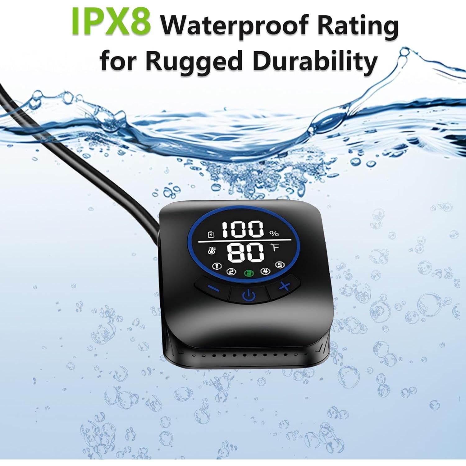 Ducha Portátil Joygain para Camping 8000mAh 6L/min IPX8