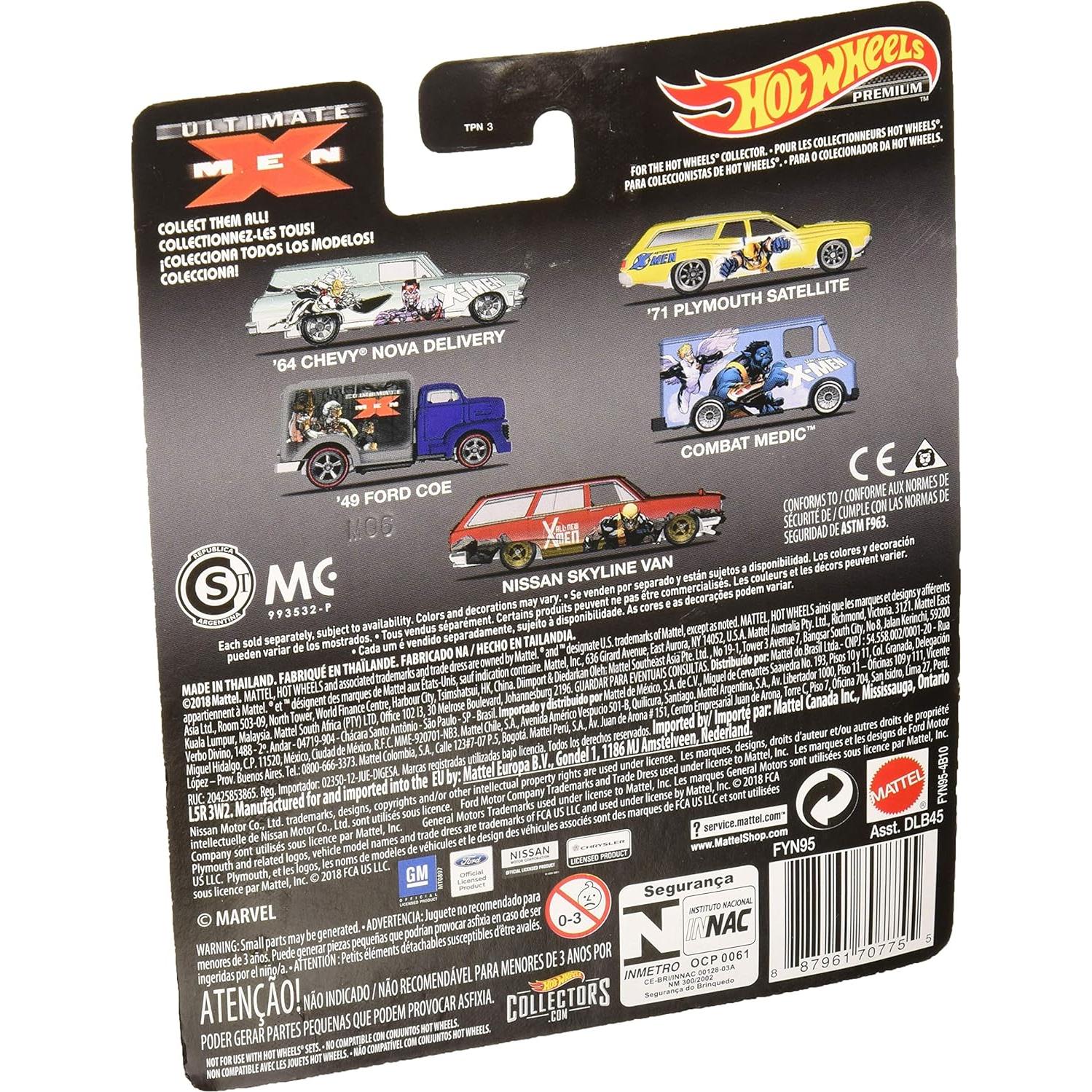 Hot Wheels 3D-Livery Cultura Pop Escala 1:64