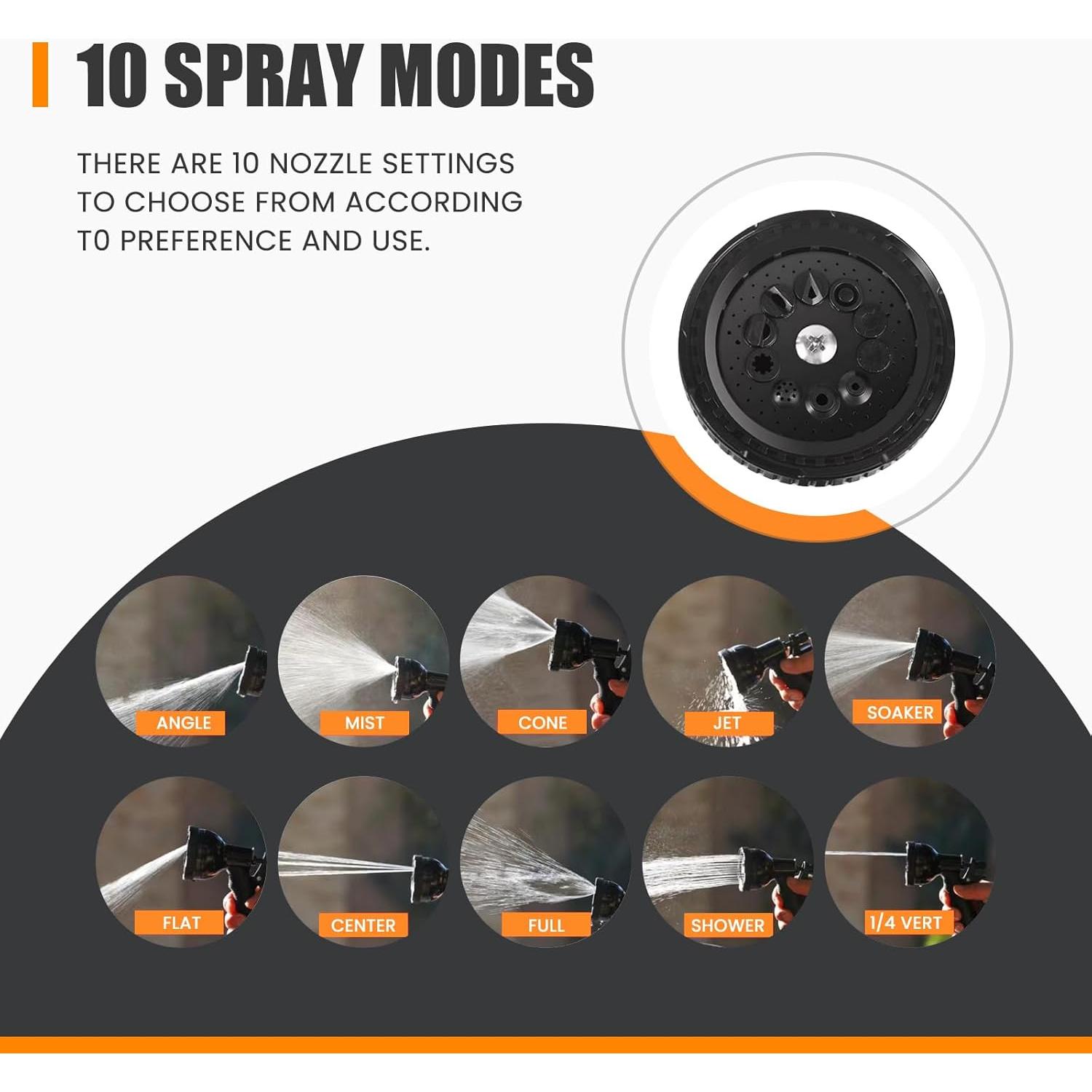 Ducha Portátil de Camping Chievbit 5L 10 Modos de Rocío