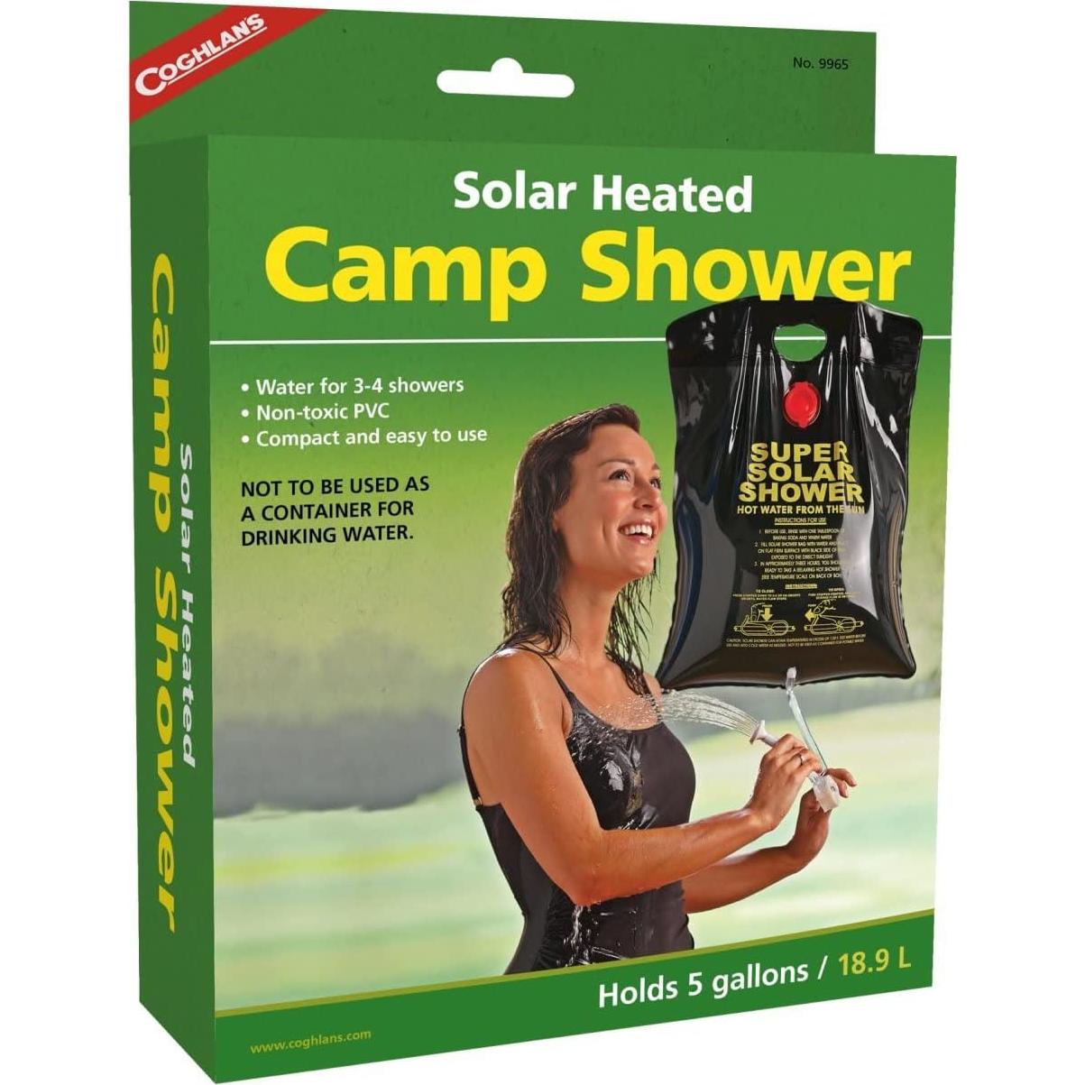 Ducha de Campamento Coghlan's 15.9L Solar Portátil
