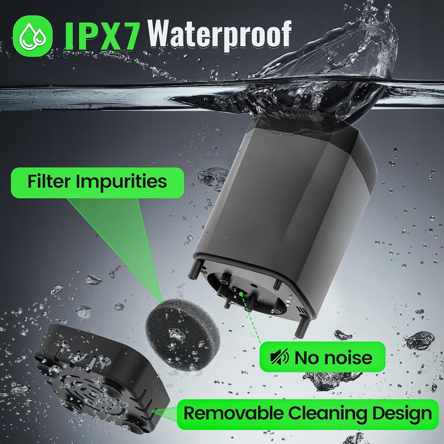 Ducha Portátil Oxerbog 6000mAh con Pantalla LED y Filtro