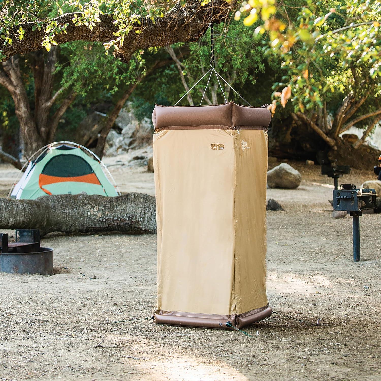 Cerca de Ducha Camping Advanced Elements Beige Plata