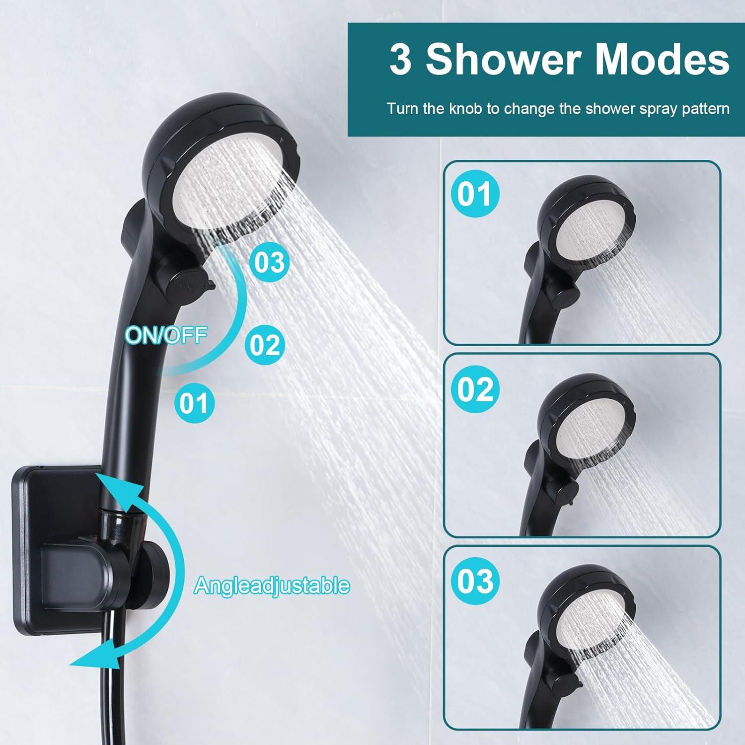 Ducha Portátil ALIESTFDNO 20L con Bomba Recargable 7800mAh