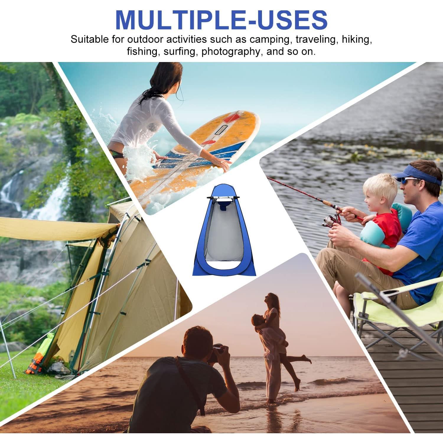 Kit de Ducha Solar Portátil Ann Katy 5 Galones Impermeable