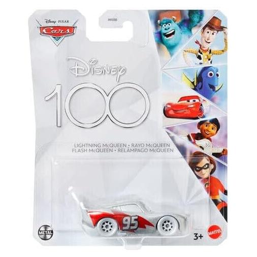 Disney100 Pixar Cars 1:64 Scale (1/6 Lightning McQueen)